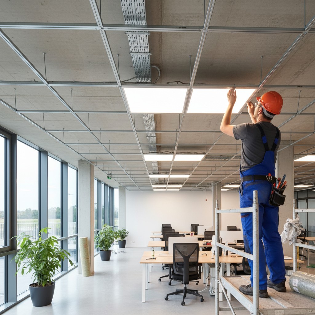 Projet de Plâtrerie et plafonds - Photo 1